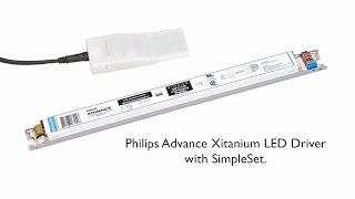 Philips Advance Xitanium LED Drivers with SimpleSet Technology