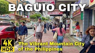 Baguio City Tour  The Vibrant Mountain City of the Philippines  Market & Streets Walking Tour