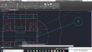 AutoCAD Mechanical 2019 Add Balloons and Parts List