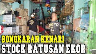 Bongkaran tengah malam ratusan kenari siap di pantau