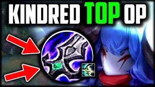 Kindred is a MONSTER TOP - How to Kindred Top & CARRY Best BuildRunes Kindred Guide Season 14