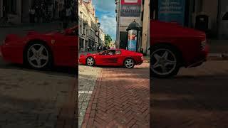 Ferrari Testarossa Vilnius old town #Ferrari #Vilnius #Oldtown #testarossa