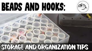 Bead and Hook Organization tips for Fly Tying