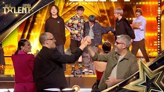 Win the GOLDEN BUZZER with their incredible mastery of BEATBOX Auditions 3 Spains Got Talent 2024