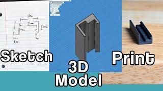 Designing Your First Functional 3D Printed Parts  Basic Fusion 360 3D Printing