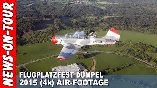 Bergneustadt 4K FLUGPLATZFEST 2015   Air Footage  Auf dem Dümpel