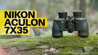 Бинокль NIKON ACULON 7X35  Тест на 4 КМ