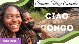 #SUMMER VLOG CONGO - EPISODE 7. LES CHUTES DE LOUFOULAKARI je quitte le congo