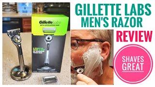 Review Gillette Labs Mens Razor with Exfoliating Bar    How Does It Shave?