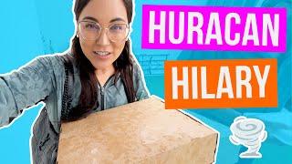 HURACAN HILARY + YA VAN A ENTRAN A LA ESCUELA  KARLA CELIS VLOGS