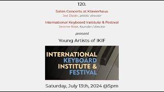 Salon Concerts 120. Young Artists of IKIF