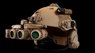 Ops Core Tactical Ballistic Helmet #vfx #3d #tactical