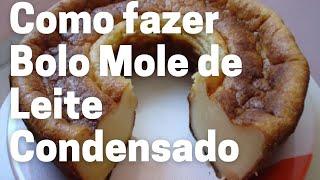 Bolo Mole de Leite Condensado Bolo Baeta