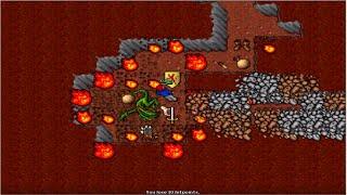 Old Tibia - Copper ShieldDragon Corpse Quest Rook Pacera 2004 7.26