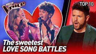 The best LOVE SONG BATTLES on The Voice  Top 10