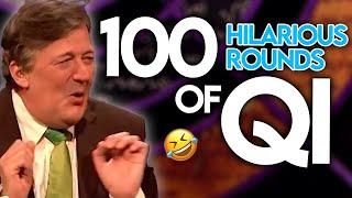 100 HILARIOUS Rounds Of QI With Stephen Fry and Sandi Toksvig