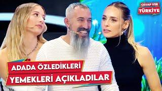 Survivor Yarışmacılarının En Çok Özlediği Şeyler? @CevapVerTurkiye