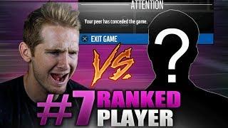 FORCING RAGE QUIT VS THE #7 RANKED MUT H2H PLAYER  Madden 18 Ultimate Team Gameplay