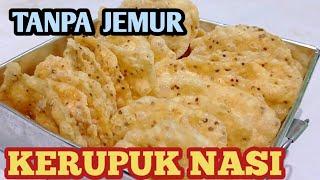 Kerupuk Nasi Tanpa Jemur #kerupuknasi