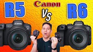 Canon R5 Vs Canon R6 - Warnings Strengths & Weaknesses  Lens Resolving Differences