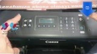 Canon PIXMA MX375 Emici dolu hatası giderme