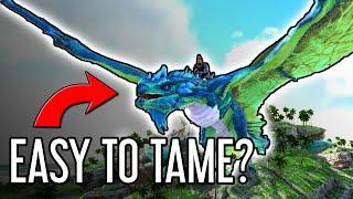 Easy Crystal Wyvern Taming with Primal Crystals in ARK Survival Evolved.