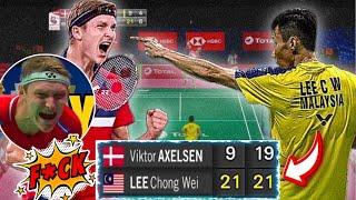 Akibat Meremehkan Ranking 7Lee Chong wei Kejutkan no 1 dunia Viktor Axelsen Auto tidak Puas Hati