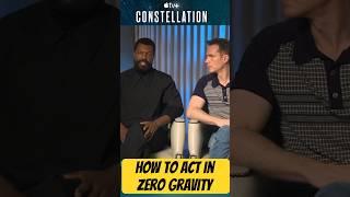 Acting in zero gravity with #appletvplus Constellation actors James D’Arcy & Will Catlett