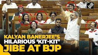 TMC’s Kalyan Banerjee’s hilarious ‘Kit-Kit’ jibe at BJP makes Lok Sabha MPs burst into laughter