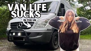 Living full time in our DIY van build   Van Life UK S4 Ep3