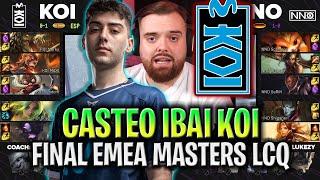 KOI BUSCA EL MILAGRO EN LA FINAL - KOI vs NNO Game 2 FINAL EMEA MASTERS LCQ 2024 LVP ESPAÑOL