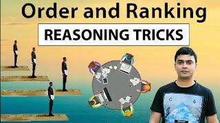 Order And Ranking Trick  Reasoning  RRB  SSC CGL  Maths Trick