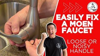 Loose Handle on Moen Kitchen Faucet  Rattle In Moen Faucet Handle  Fix Loose Moen Sink Handle