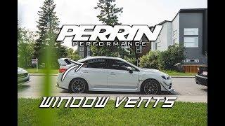 Perrin Rear Window Vents  Because Race car