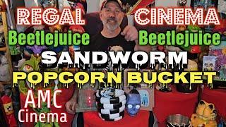 Beetlejuice Sandworm Popcorn Bucket from Regal Cinema and more.