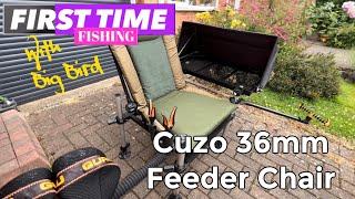 Cuzo Quantum Feeder Fishing Chair  The affordable 36mm leg Feeder Chair Review with Big Bird