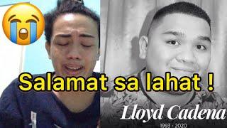 RIP Lloyd Cadena  Mahal na mahal ka namin salamat sa pag papasaya #riplloydcadena