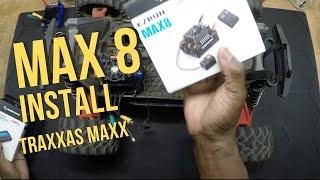 TRAXXAS MAXX Max 8 install and setup