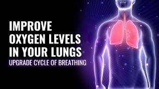 Improve Oxygen Levels in Your Lungs  Upgrade Cycle of Breathing  Music to Strengthen Your Lungs