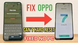 All OPPO Hard Reset password  Please Enter Password  Fixed  100% Done No PC