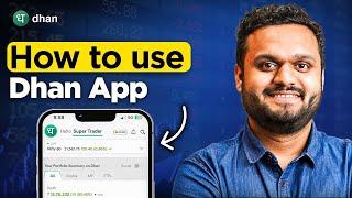 How to use Dhan App to Trade and Invest? Complete Tutorial in Hindi  Dhan