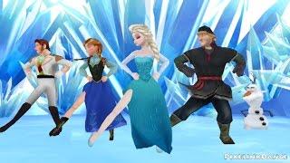 Frozen Gangnam Style MMD