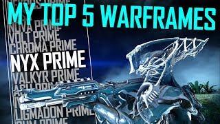 Warframe KSILISABS TOP 5 WARFRAMES