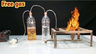 How to make Free Lpg gas at home  petrol and Water 