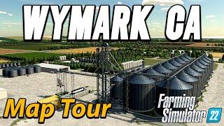 TOP NOTCH CANADIAN MAP BIG SCALE FARMING  WYMARK CA MAP TOUR ️ GRAINMAN TRAVELS ️