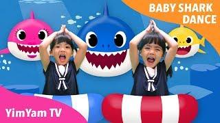 Baby Shark Dance  หนูยิ้มหนูแย้มเต้นเบบี้ชาร์ค  YimYam x PINKFONG Songs for Children