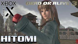 Dead Or Alive 3 Xbox Series X Hitomi Gameplay Very Hard - Story & Ending 4K 60FPS