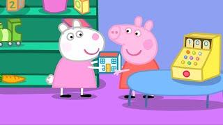 Peppa Pig Opens A Shop  Peppa Pig Official Channel Family Kids Cartoons