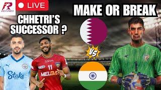 India vs Qatar Make or Break Clash in Qatar  LIVE