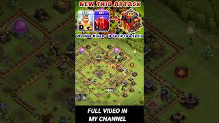 20 Ram Rider + 11 Skeleton Spell TH10 Attack #coc #clashofclans #trending #viral #th10